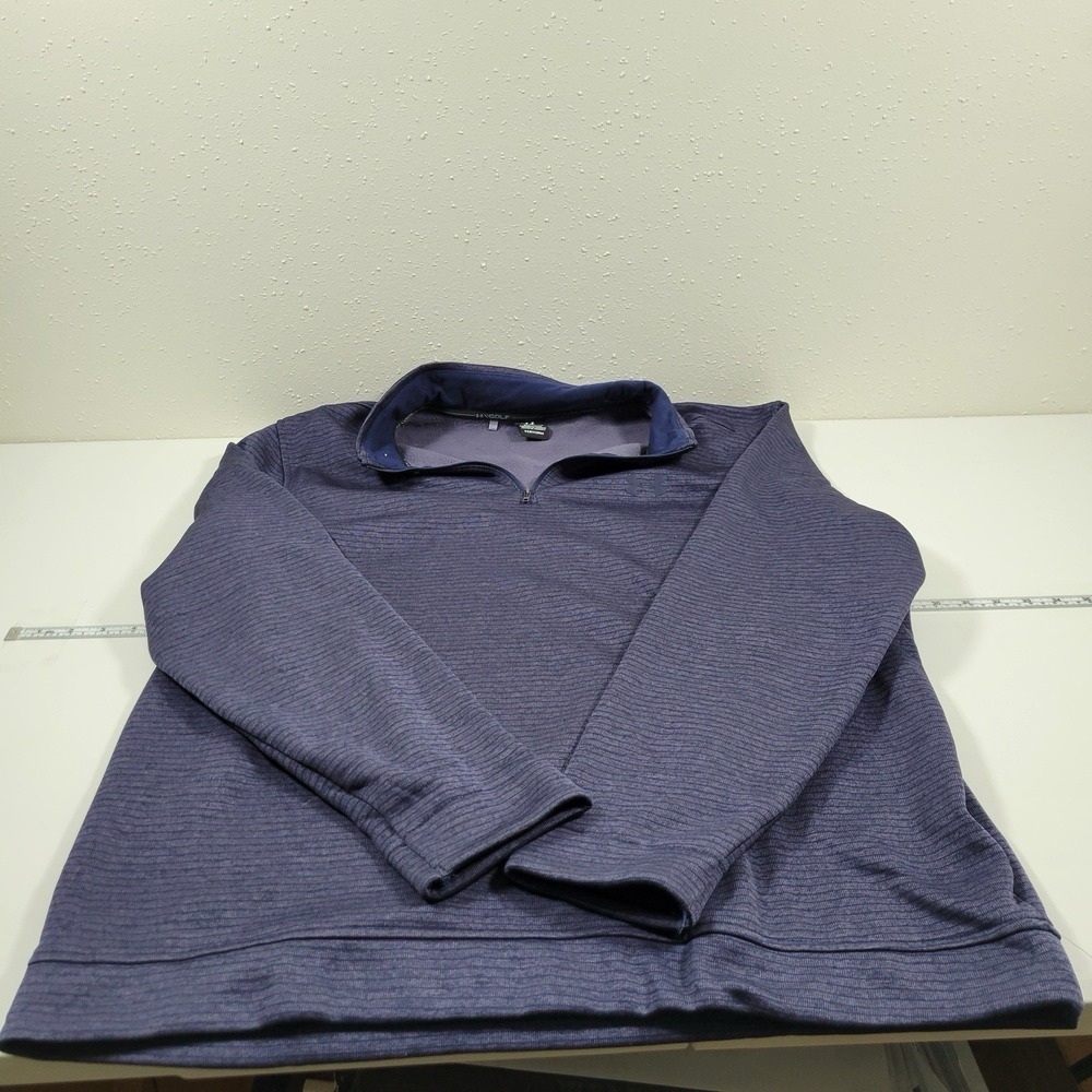 Under Armour Mens Golf Long Sleeve Shirt Size XXL Blue